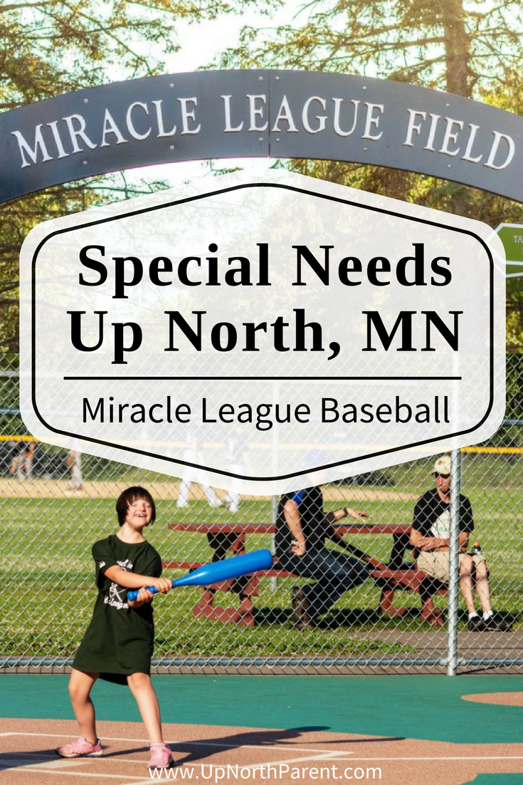 Special Needs Up North - Miracle League Baseball in Brainerd, Minnesota