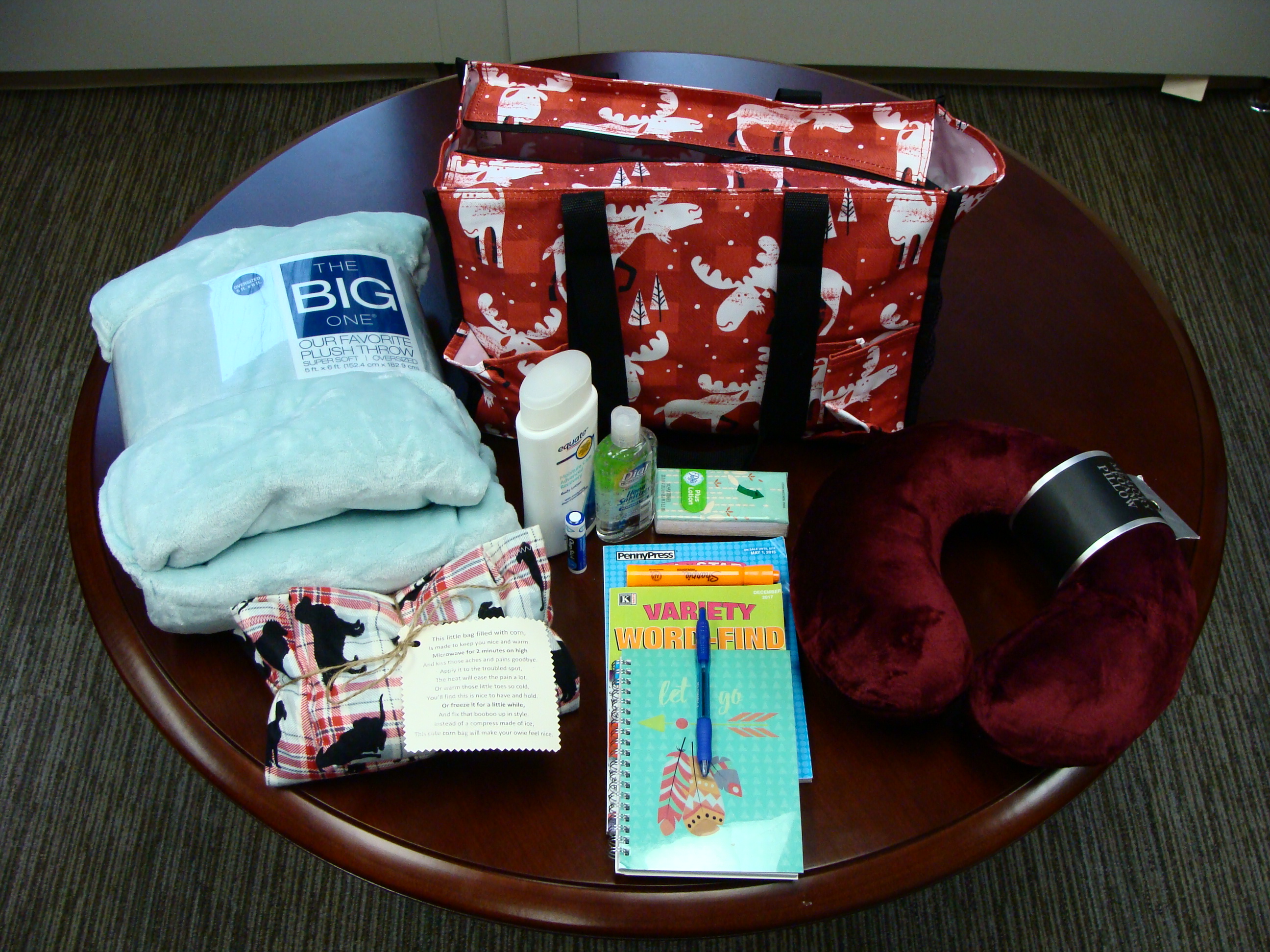 The Donation of Cancer Comfort Bags Help Patients at Essentia Health
