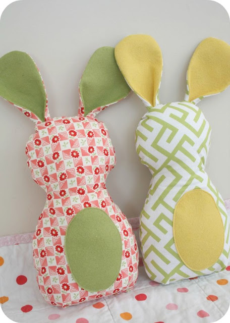 Fabric Bunny DIY | Up North Parent The Simplicity Project
