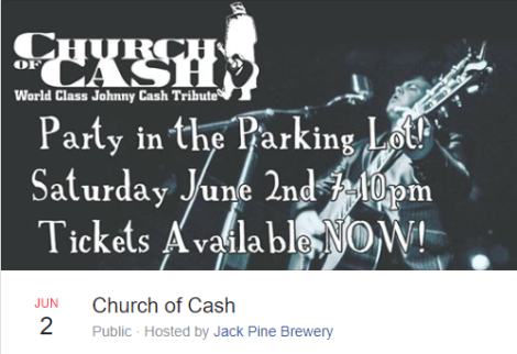 Church of Cash at Jack Pine Brewery