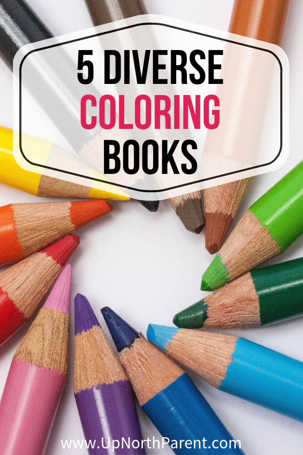 5 Wonderfully Diverse Coloring Books for Kids and Tweens