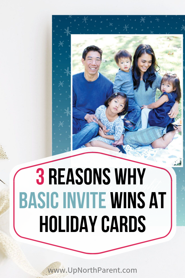 3 Reasons Basic Invite Wins at Holiday Cards