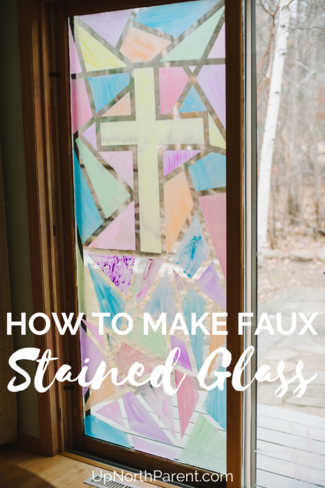 Create Stained Glass With Washable Paint – Creative Home Life