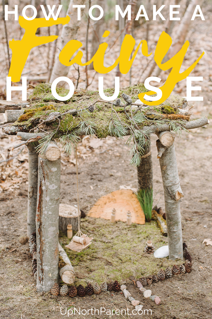 How to Build a Nature House _ DIY Giant Fairy House