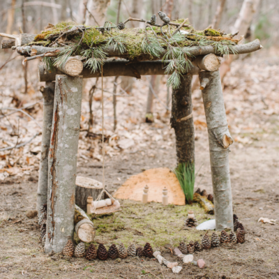 How to Build a Nature House | DIY Giant Fairy House